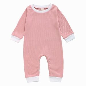 ROSE | Baby toddler ribbed romper